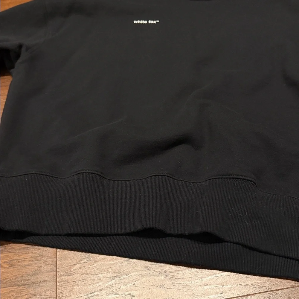 White fox black sweatshirt - Picture 3 of 5